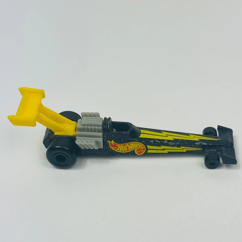 1993 Hot Wheels McDonald's Dragster Black Happy Meal Toy Baggie #8